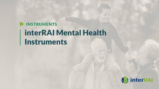 interRAI Mental Health Instruments