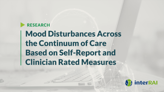 Mood Disturbances Across the Continuum of Care Based on Self-Report and Clinician Rated Measures